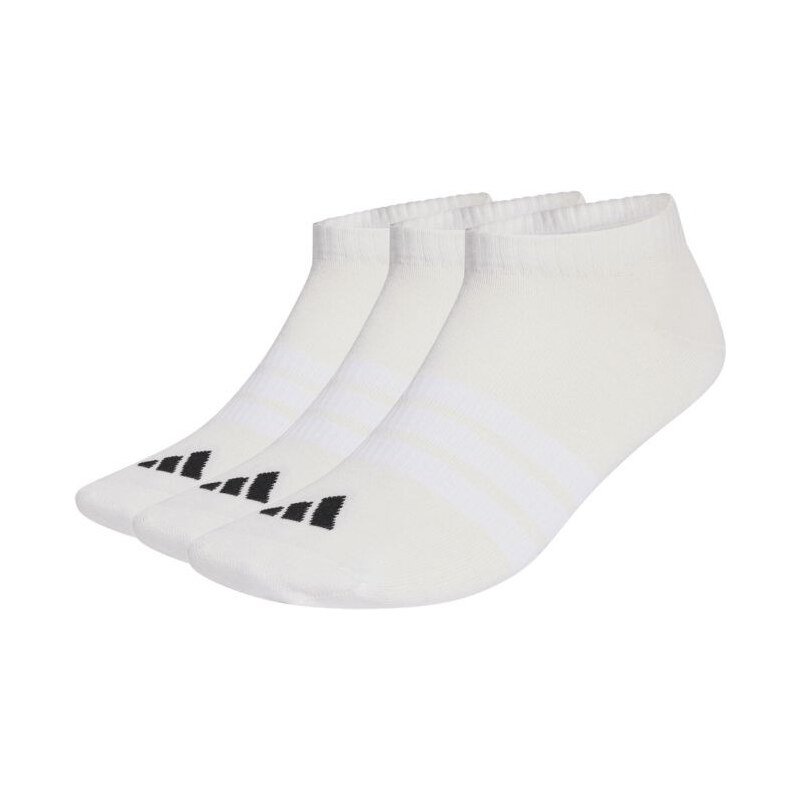 Adidas Thin&Light Essentials Low Cut ponožky 3 pack white JZ0533
