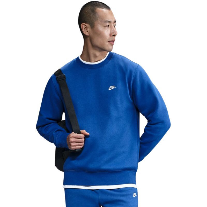 Pánská mikina Nike Club BB tmavě modrá FN3886 480