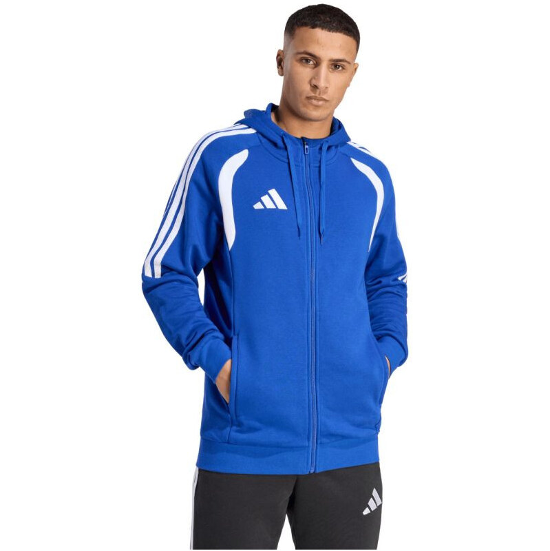 Pánská mikina adidas Tiro 26 League Sweat Full Zip Hoodie modrá