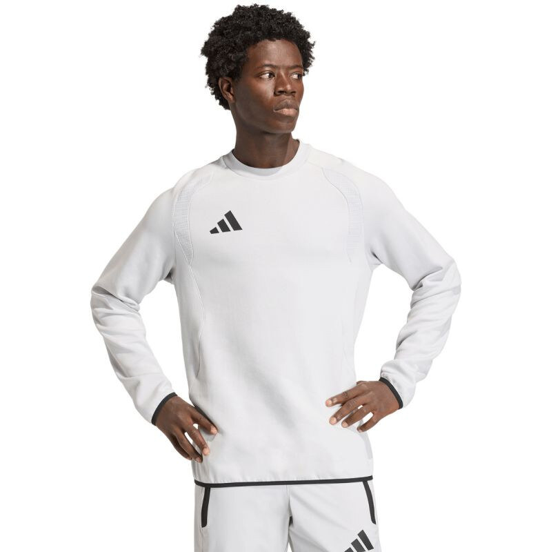 Pánská mikina adidas Tiro 26 Travel Crew bílá KD3323 pánské