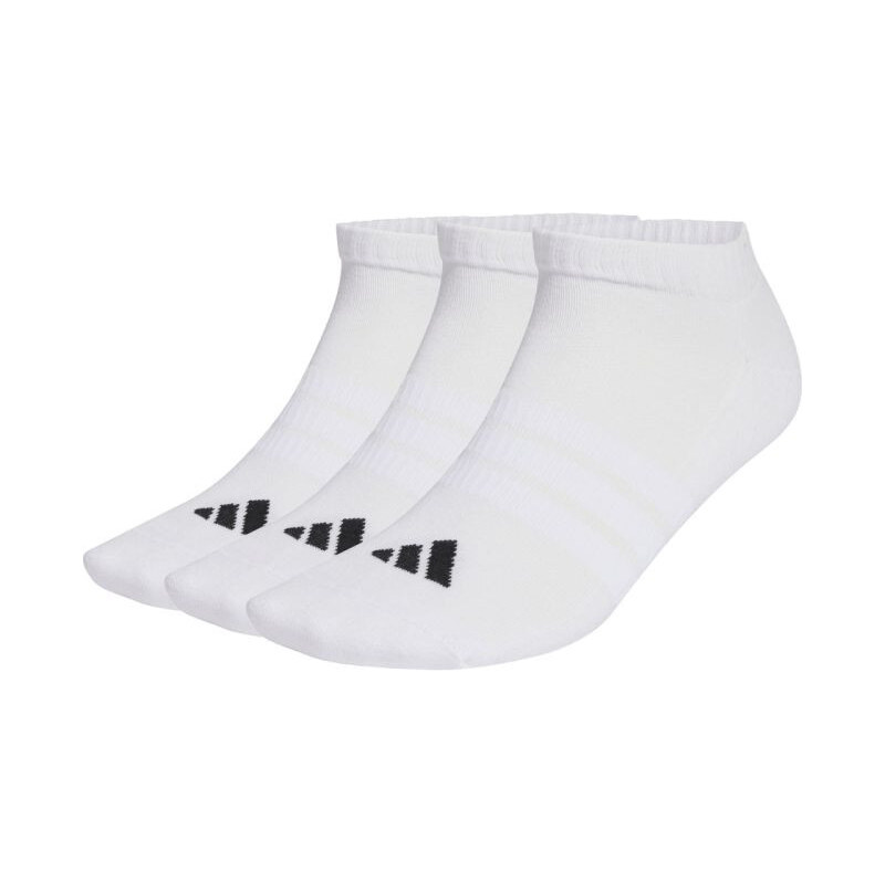 Adidas Cushioned Essentials Low Cut ponožky 3 páry bílé JZ0535
