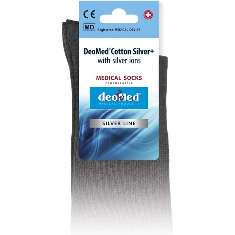 JJW DEOMED Ponožky DEOMED COTTON SILVER+