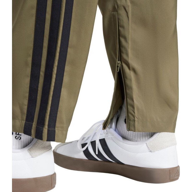Pánské kalhoty Essentials 3Stripes Open olivová model 22071201 -