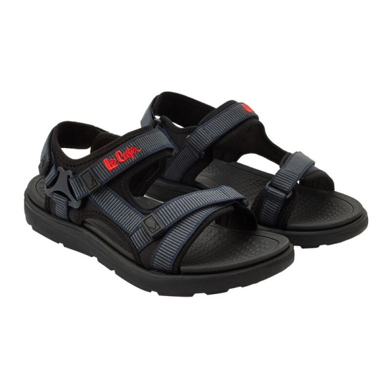 Lee Cooper pánské boty na suchý zip sandály na letní pláž světle