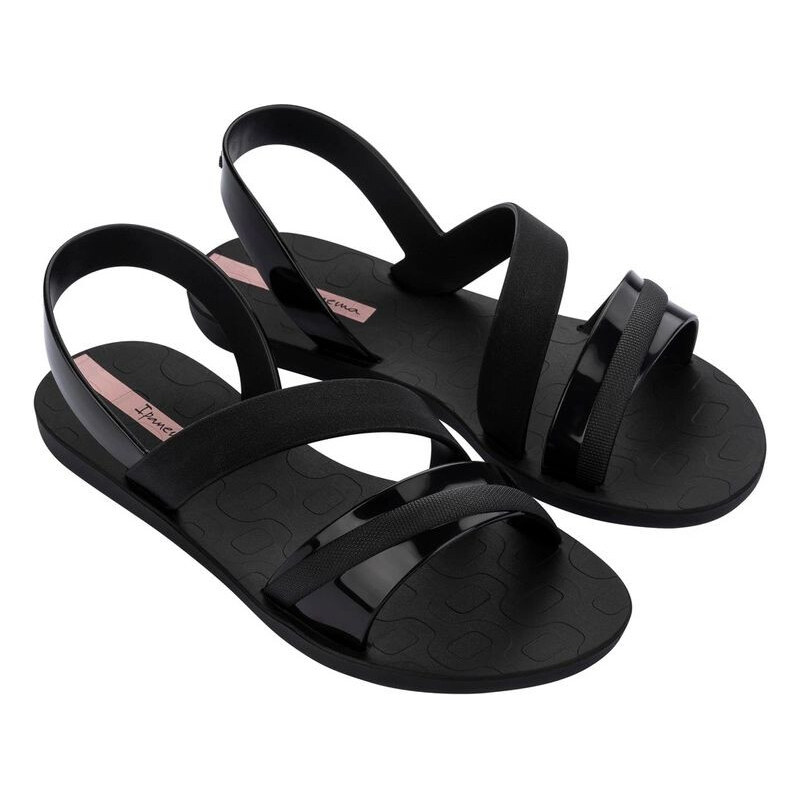 Ipanema boty dámské sandály Vibrant fashionable comfortable black 114694048