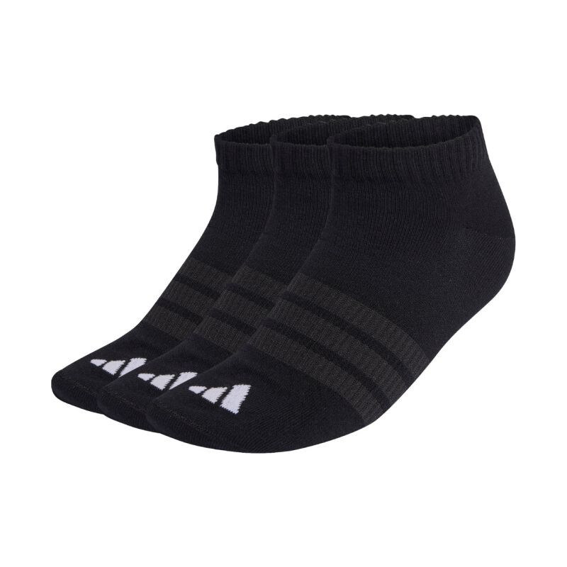 Ponožky adidas Thin & Light Essentials Low Cut 3p černé KC9628