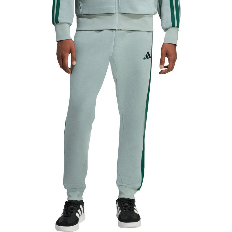 Pánské kalhoty adidas Essentials 3-Stripes Fleece mint KD4836