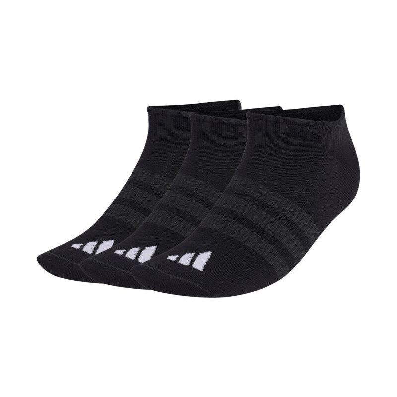 X-Socks Adidas Thin&Light Sportswear No Show Socks 3P black