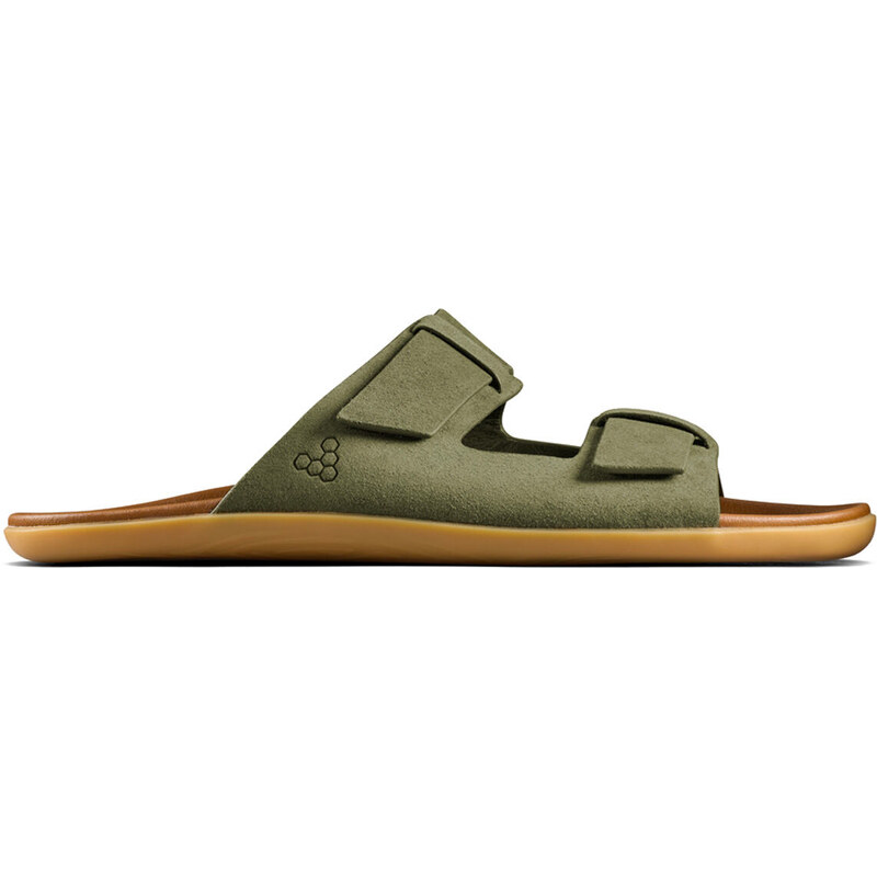 Vivobarefoot SENSUS YIN SLIDE MENS DARK OLIVE