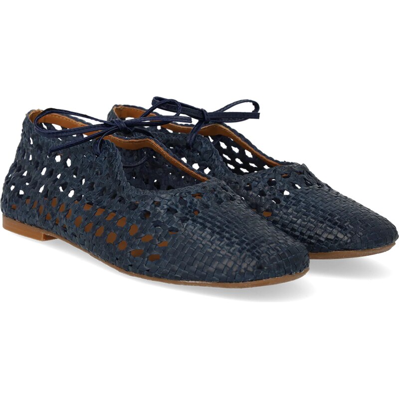 Angulus Baleríny Alana Navy Braid 37