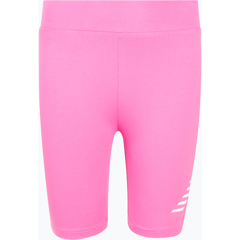 Dětské šortky New Balance Stacked Logo Cycle pink satin