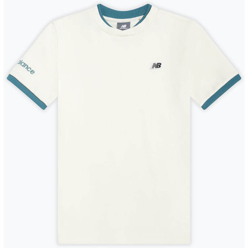 Dětské tričko New Balance Premium Sport Polo sea salt