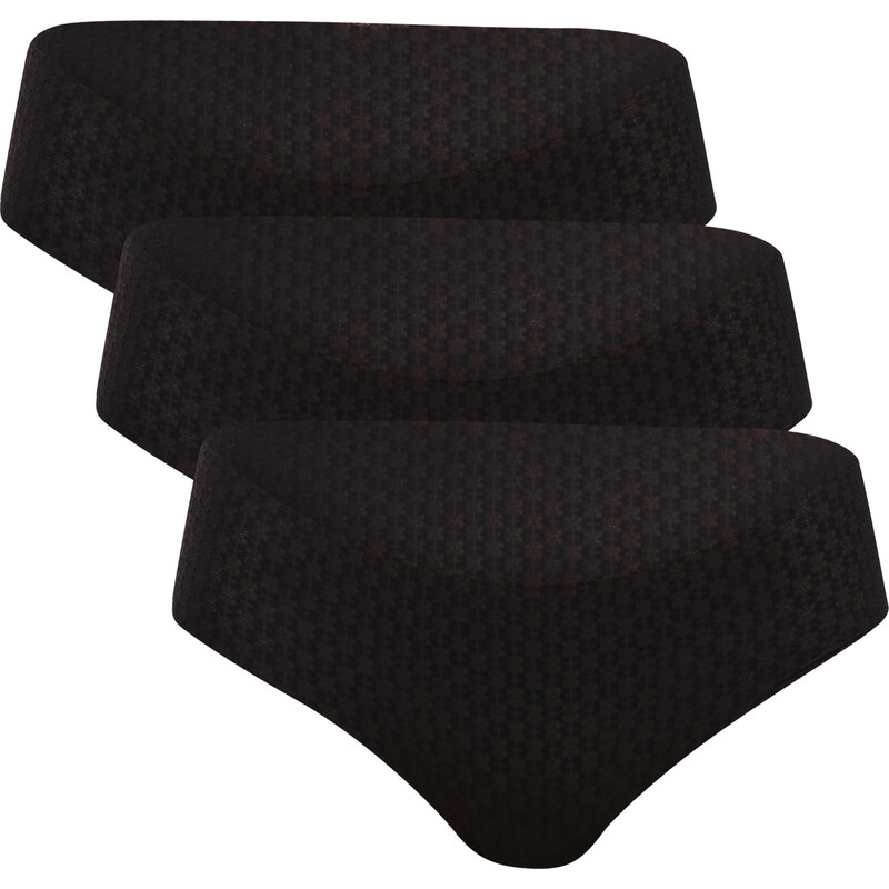 3PACK dámské kalhotky Under Armour černé (1390413 001) 114698060
