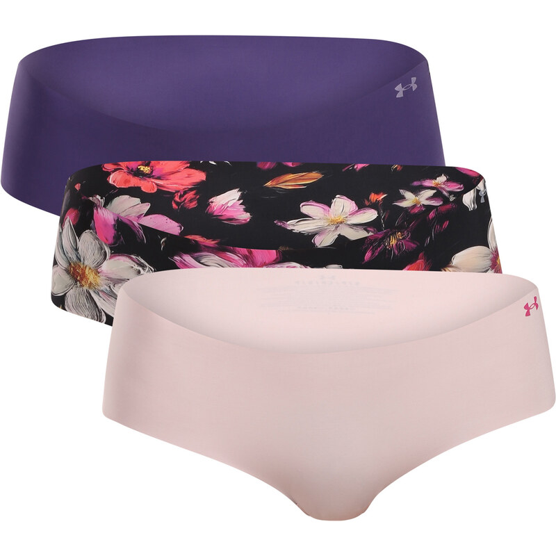 3PACK dámské kalhotky Under Armour vícebarevné (1383896 001) 114698061