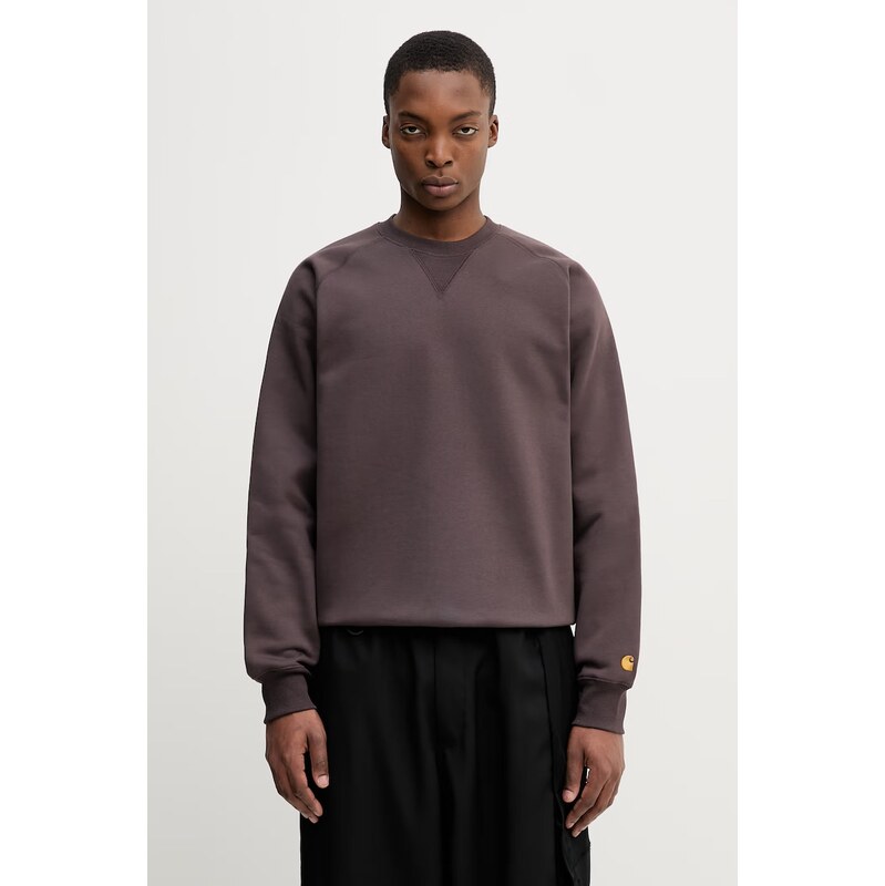 Carhartt WIP Chase Sweat mikina s kapucí pánská s bavlnou