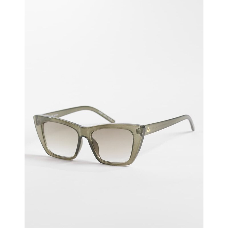 AIRE solstice cateye sunglasses in green 114698918