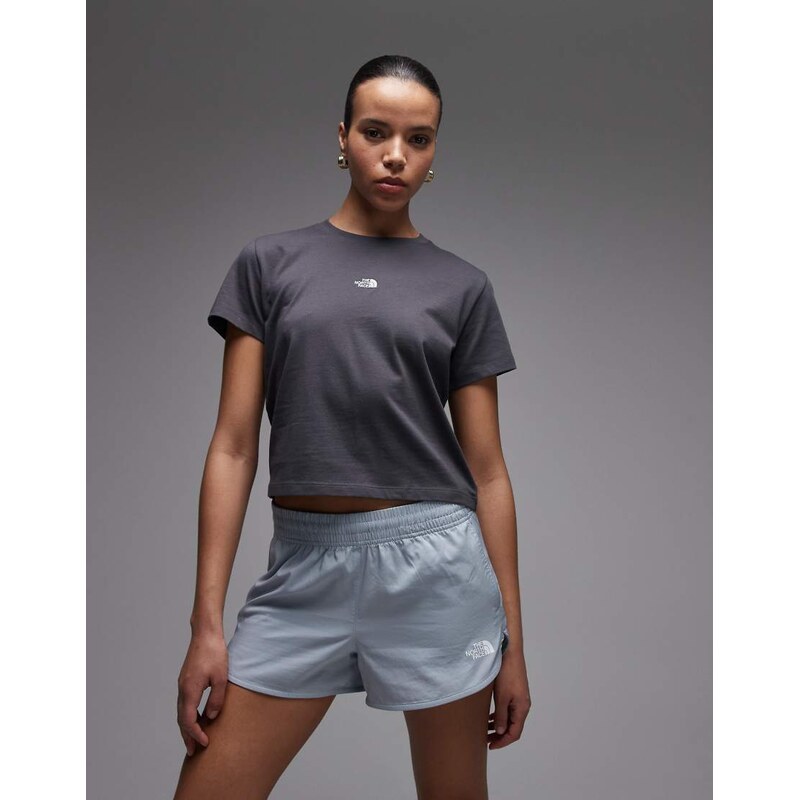 The North Face Essential Regular Cutie tee in grey 114699040