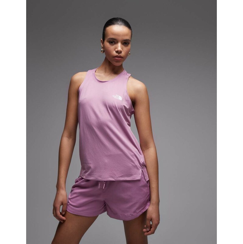 The North Face Flex training tank top in purple 114699054