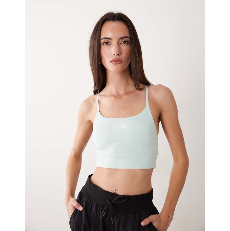 The North Face Flex training bra in light green 114699055
