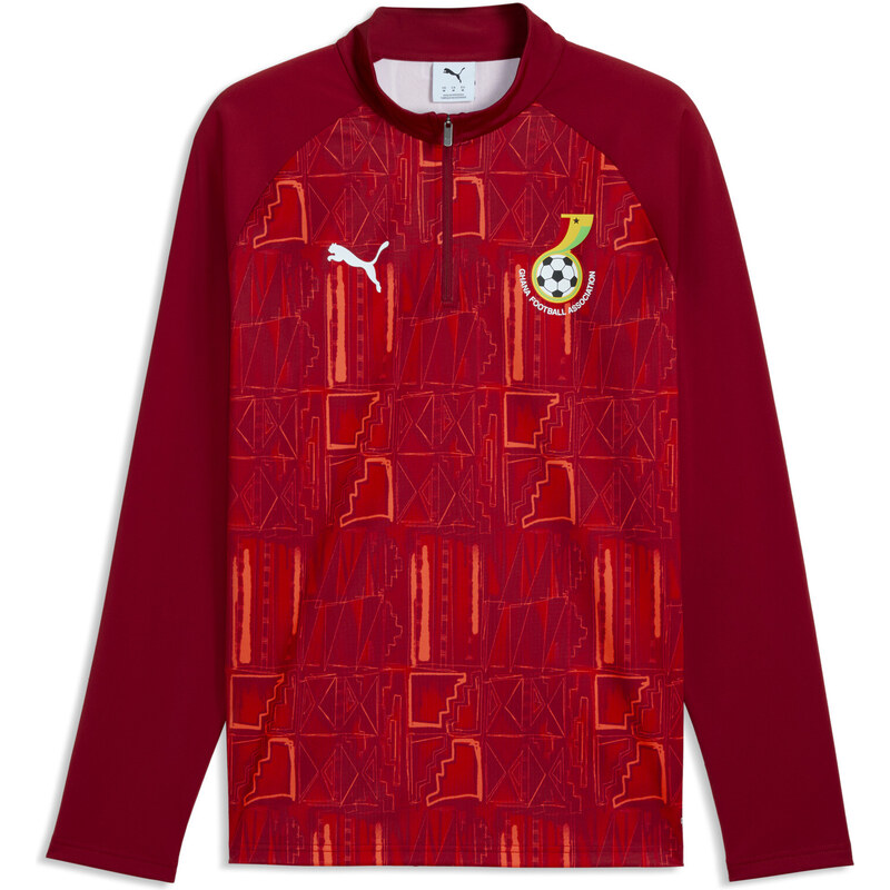 PUMA Ghana Slim Warmup Quarter-Zip Top Men