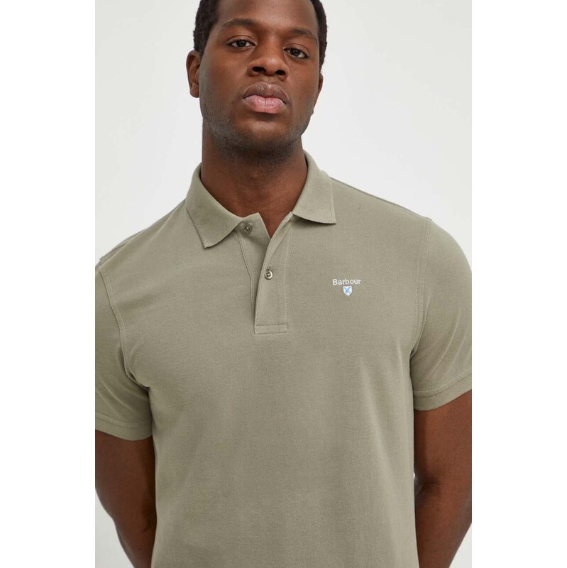 Barbour polo pánské bavlněné ESSENTIALS