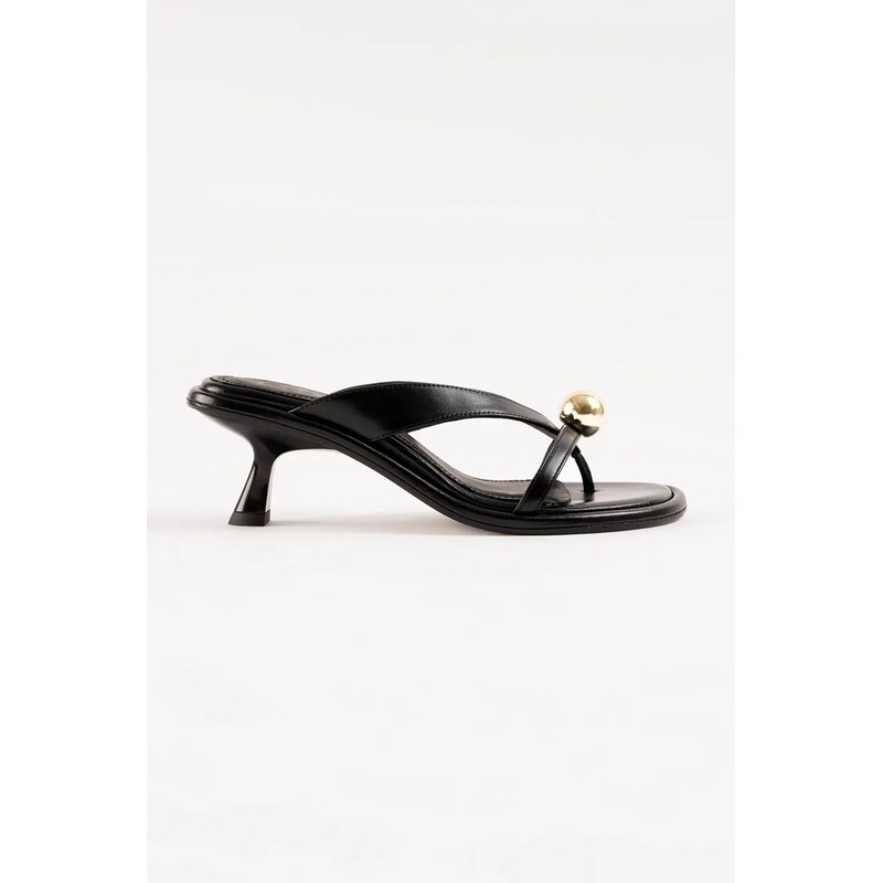 Kožené pantofle Souliers Martinez ESTELA 112652388