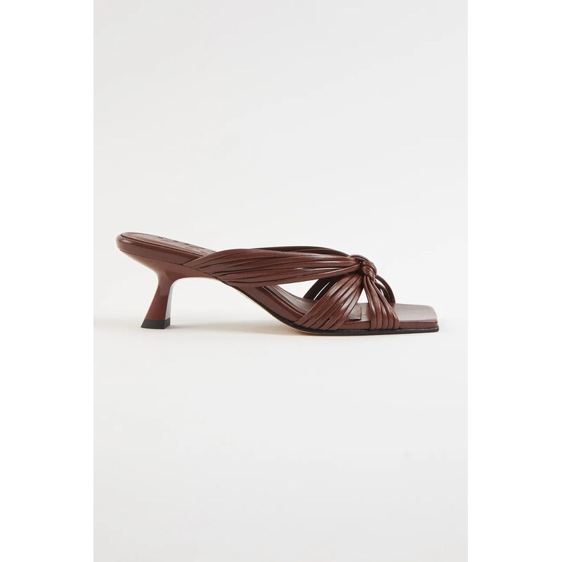 Souliers Martinez Kožené pantofle Souliers Martinez AMANDA