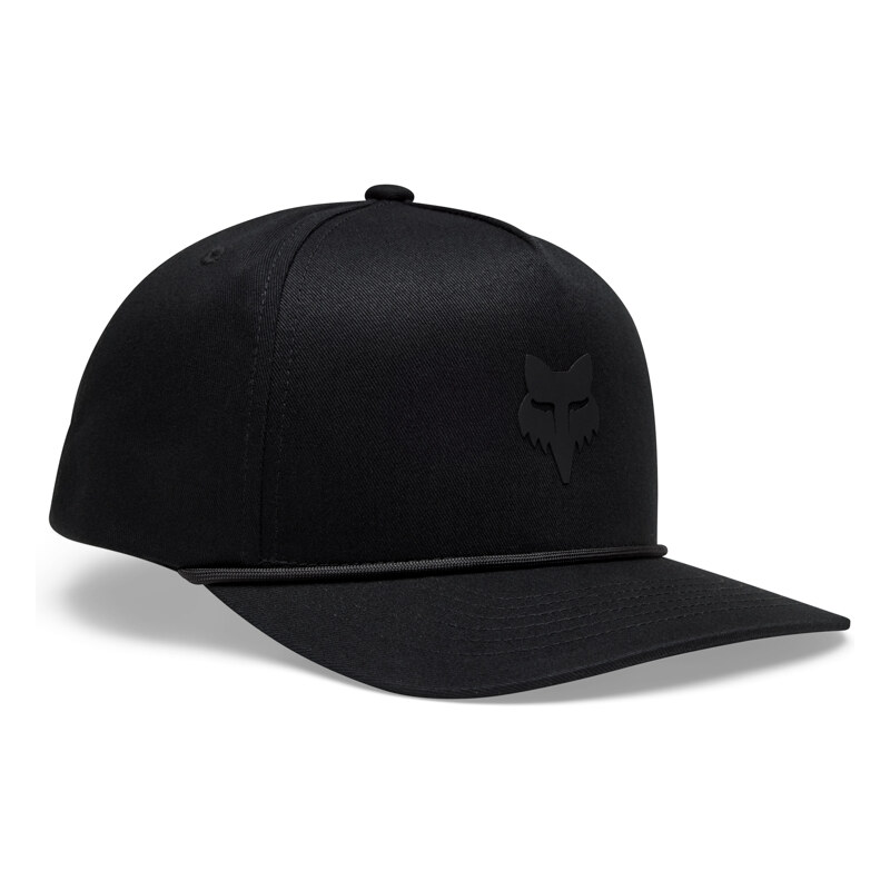 Pánská kšiltovka Fox Fox Head Rope Hat - Black/Black