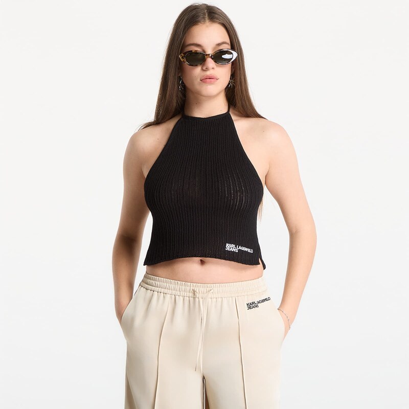 Top Karl Lagerfeld Jeans Textured Top Black XS 114950968