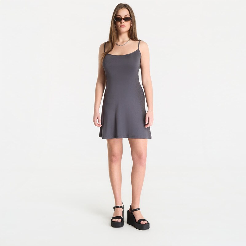 Šaty Diesel D-Hupy Dress Black Oyster S 114951047