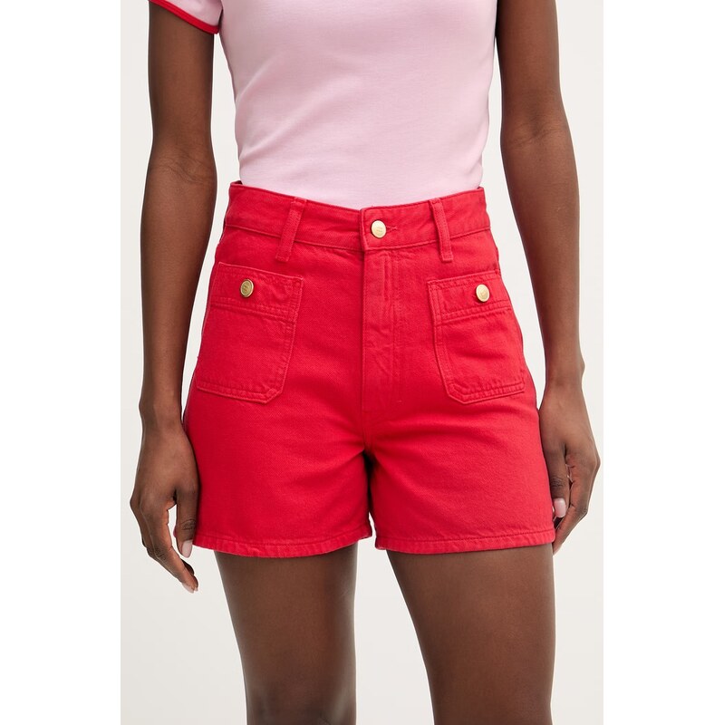 Tommy Hilfiger šortky dámské džínové 114702155