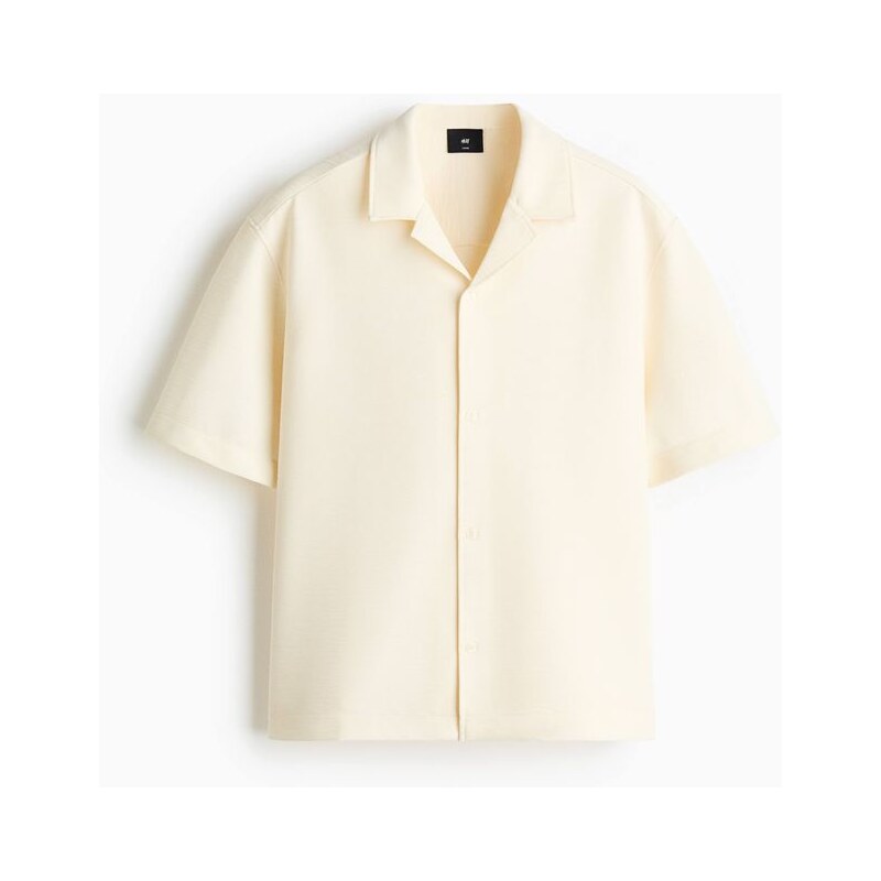 H&M - Košile resort Loose Fit - Bílá