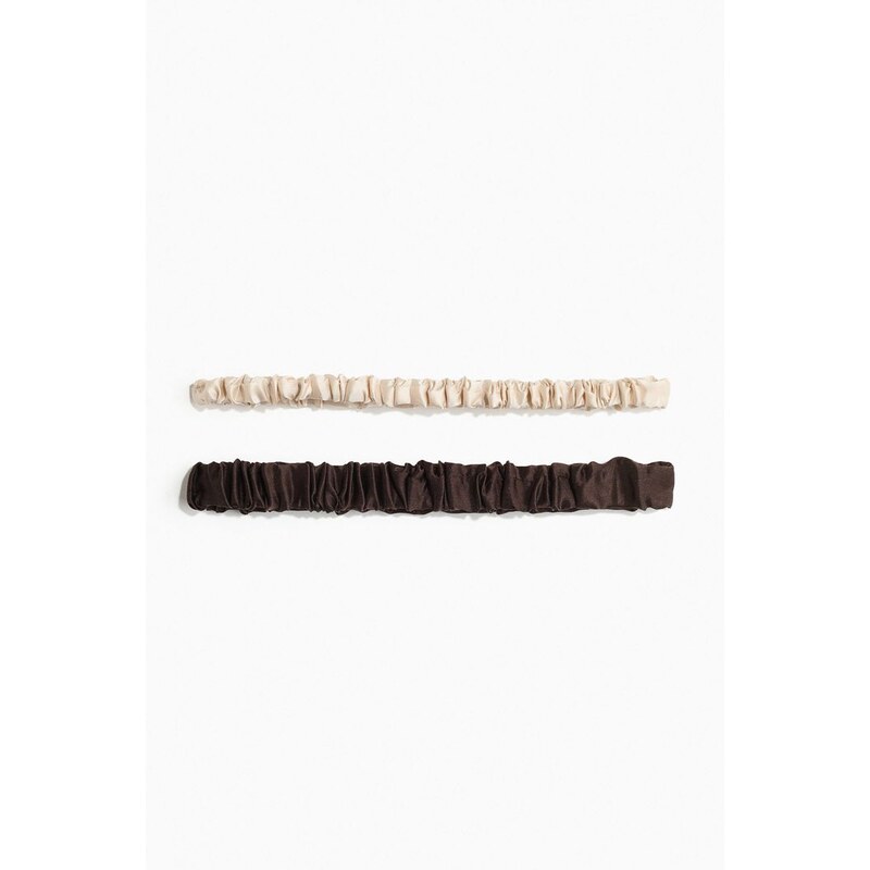H&M - Čelenka 2 kusy - hnědá 114702555