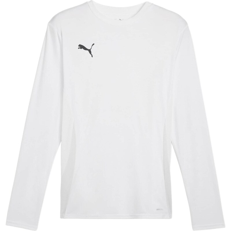 PUMA Funkční tričko TeamGOAL  černá / bílá