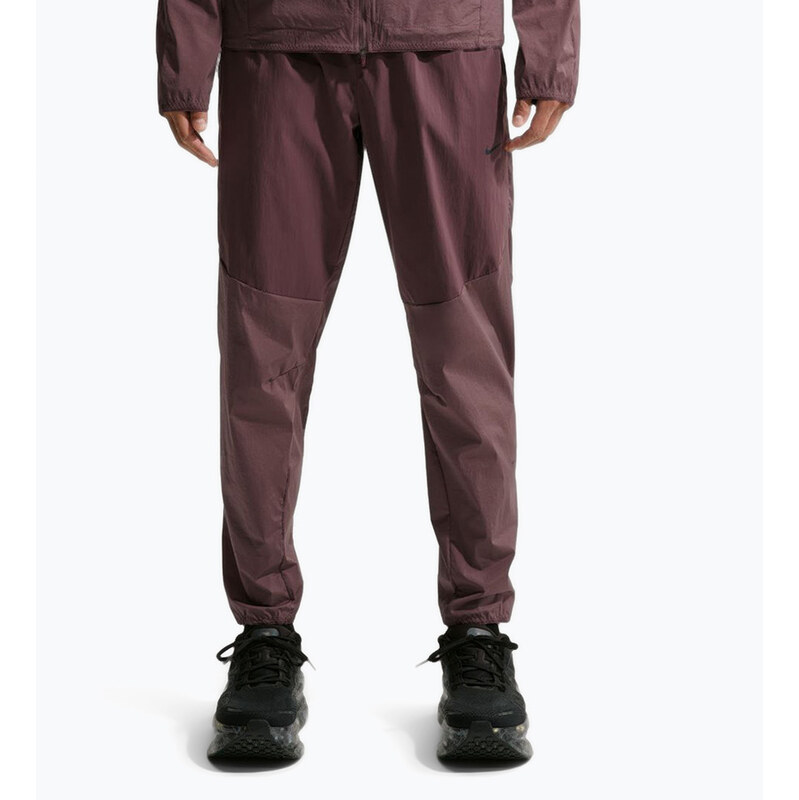 Pánské běžecké kalhoty Nike Stride Repel Woven dark wine/tattoo