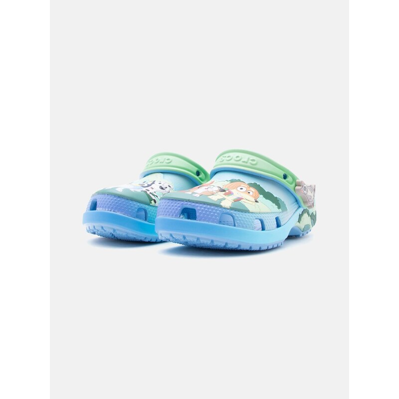 Crocs Otevřená obuv Bluey béžová / modrá / zelená / pastelově