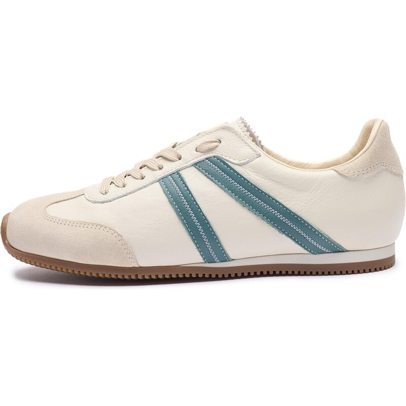 RYŁKO Tenisky krémová / kobaltová modř 114705550