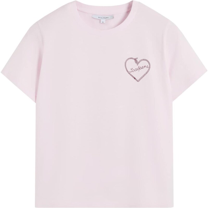 Scalpers Tričko   pink / světle růžová