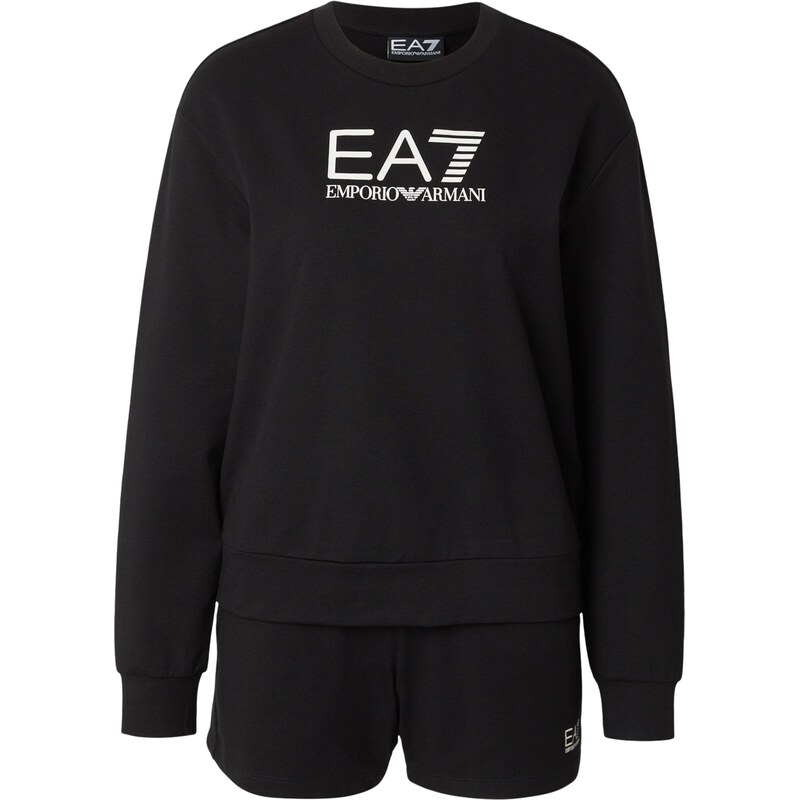 EA7 Emporio Armani Joggingová souprava černá / bílá 114705965