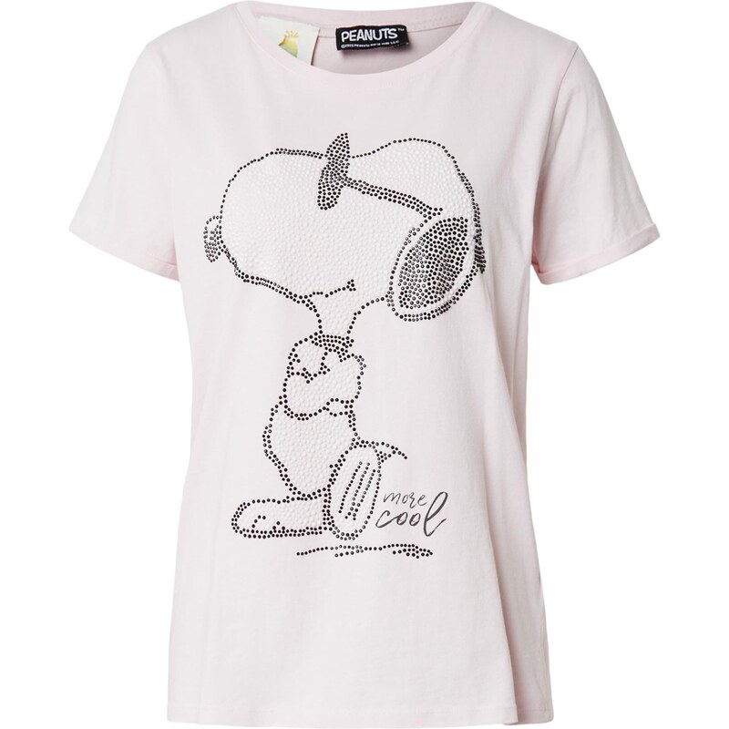 PRINCESS GOES HOLLYWOOD Tričko SNOOPY More Cool růže / černá /