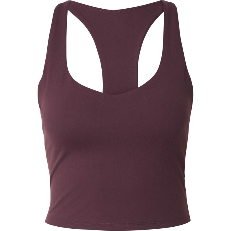 Fabletics Sportovní top ANYWHERE PURELUXE vínově červená