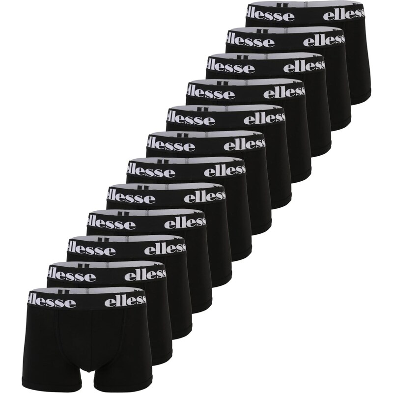 ELLESSE Boxerky Barla černá / bílá