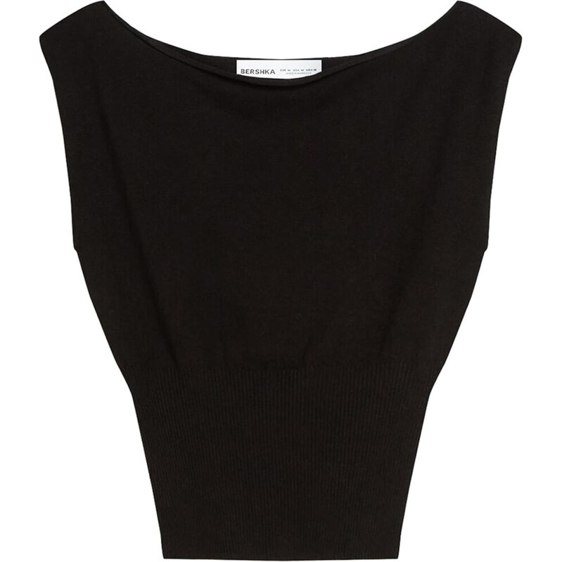 Bershka Kardigany černá