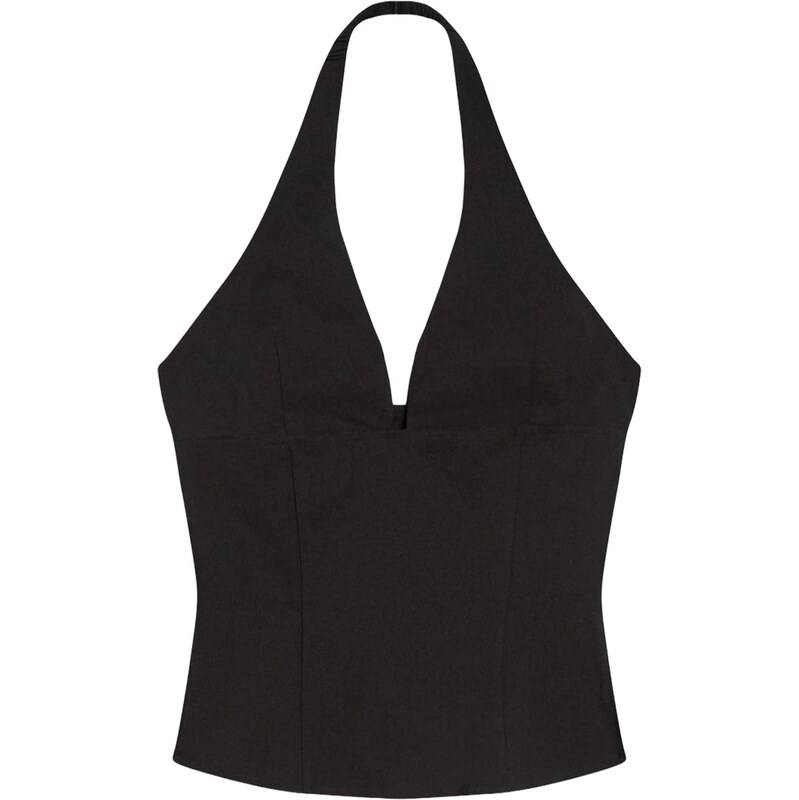 Bershka Top černá