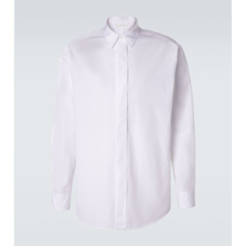 The Row Nilo cotton poplin shirt