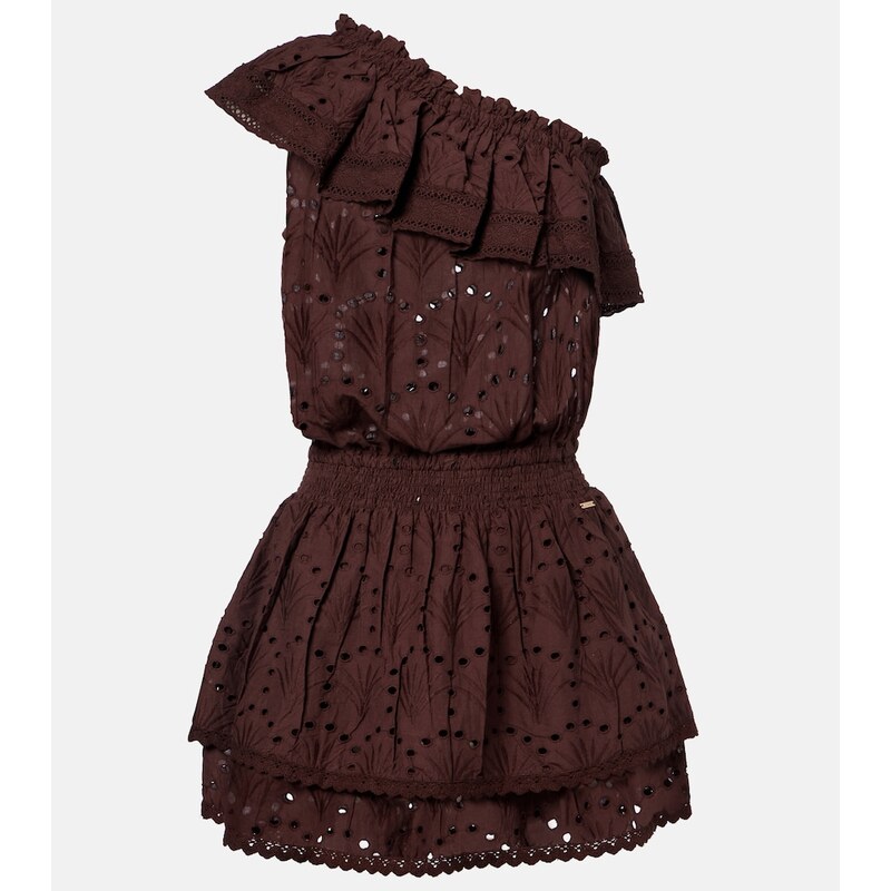 Melissa Odabash Bree broderie anglaise cotton minidress