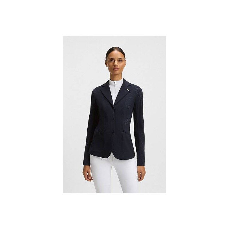 BOSS Equestrian show jacket in perforated stretch fabric 114704879