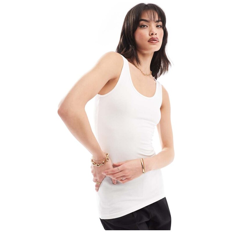 ONLY tank top in white 115509546