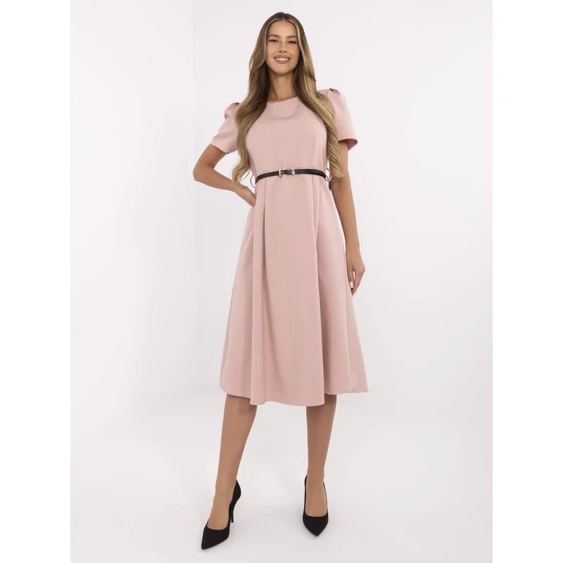 Italy Moda Dress-MI-SK-A2328.41-dark pink