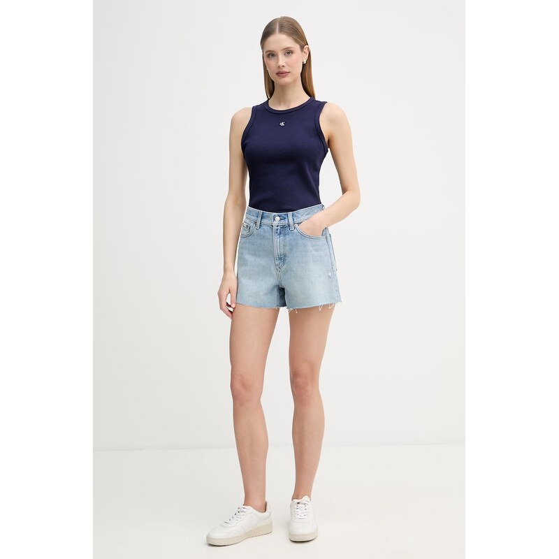 Calvin Klein Jeans šortky dámské džínové